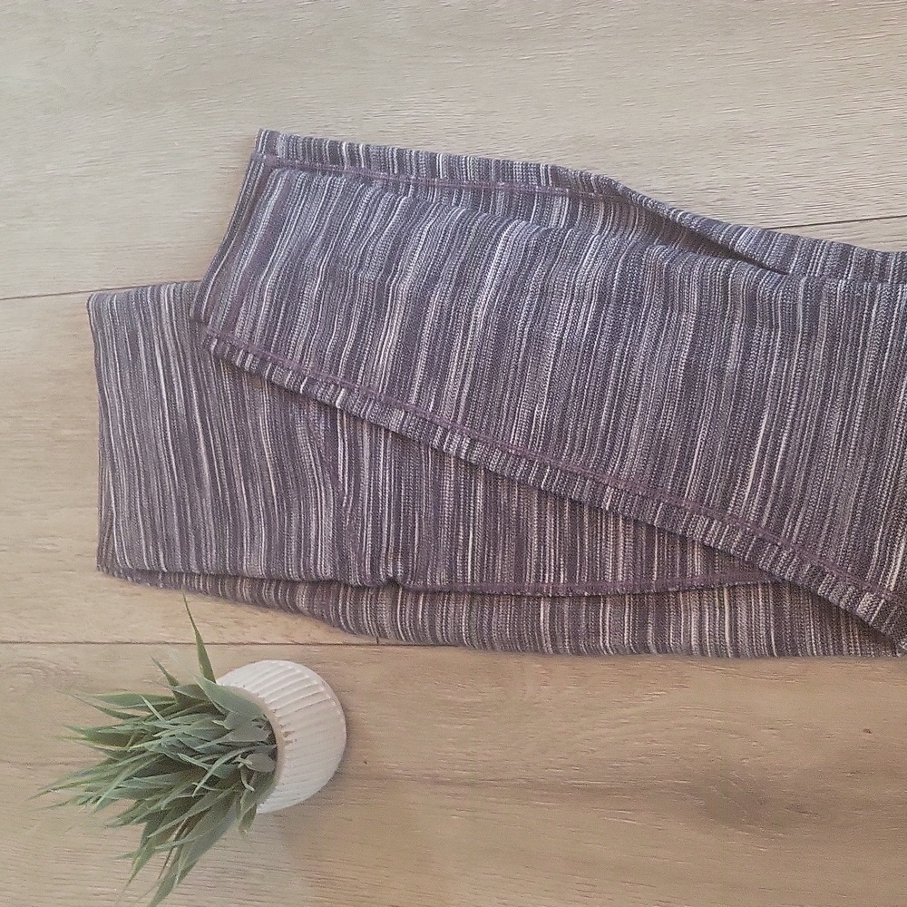 Ivivva l Gray Striped Leggings l size l kids l girls - Picture 5 of 5